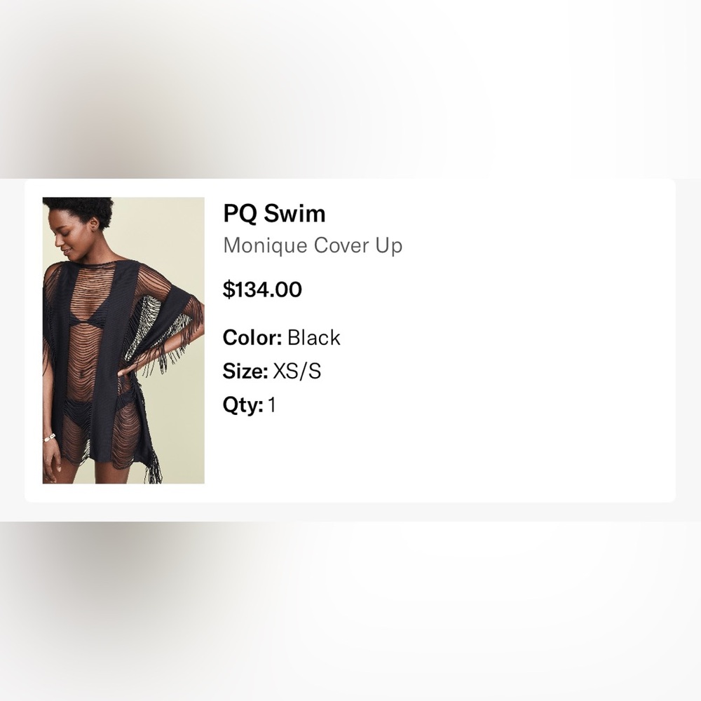 PQ Swim | Shopbop Monique Coverup | Sold Out Online!!!